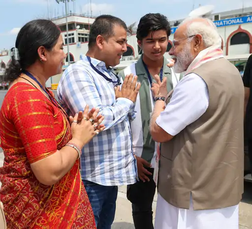 Vaibhav Suryavanshi Met Pm Modi