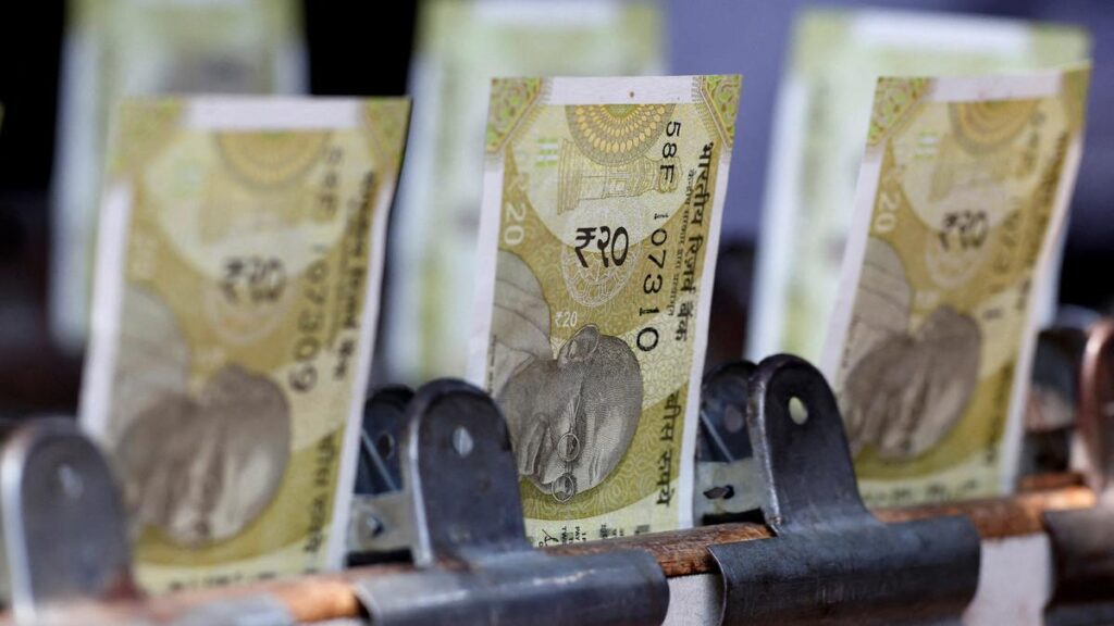 Rupee gains 10 paise
