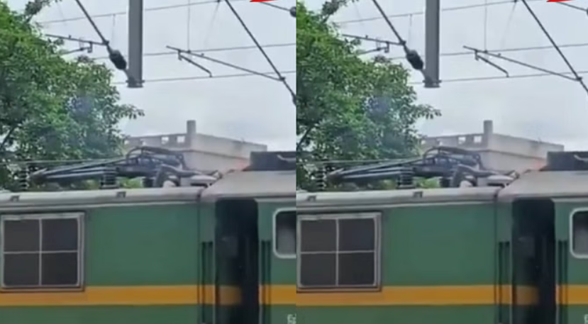 Train Stunt Gone Wrong