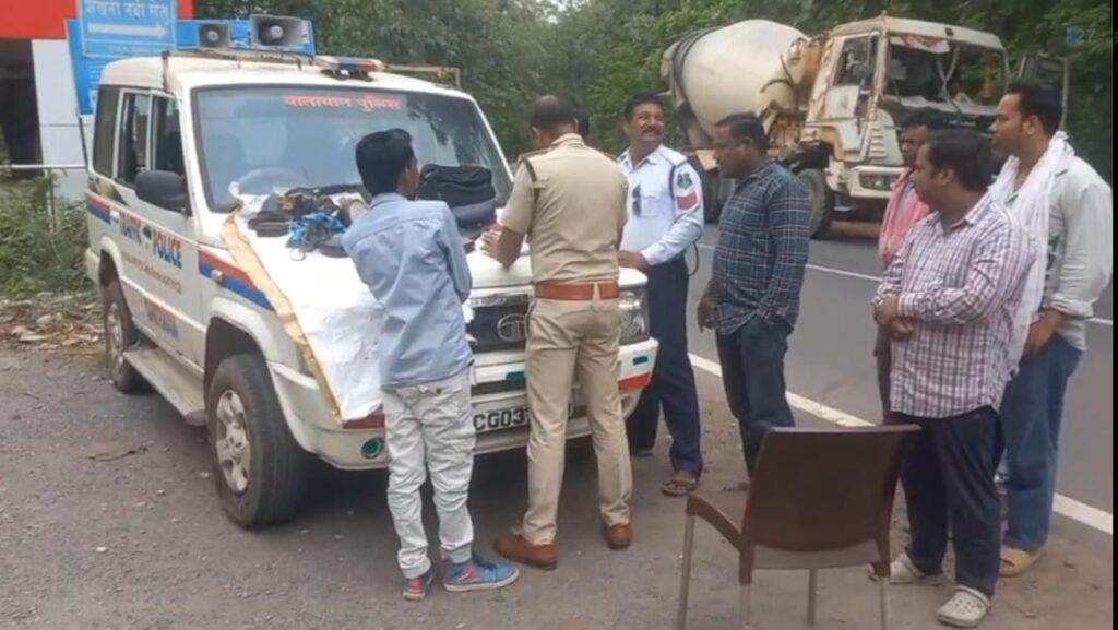 Dantewada traffic police action