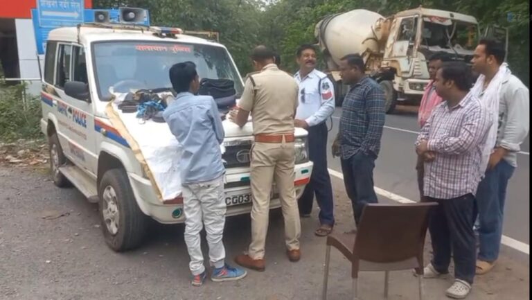 Dantewada traffic police action