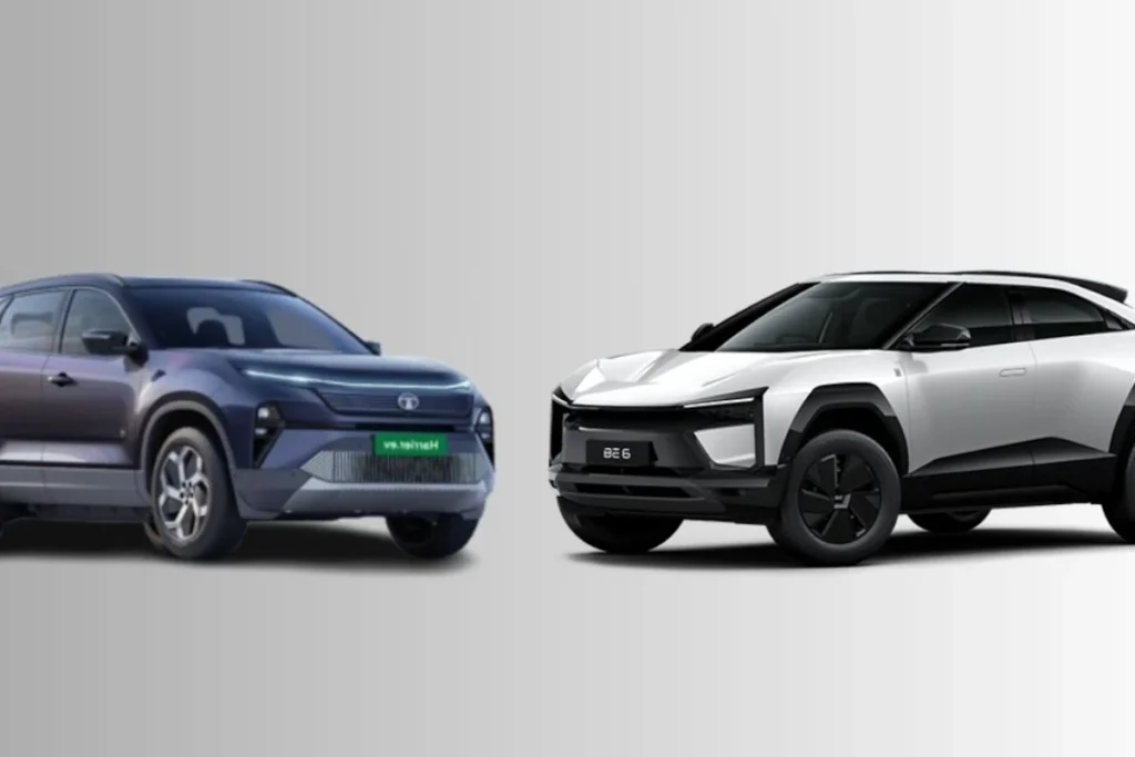 Tata Harrier EV vs Mahindra BE 6