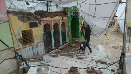 Ajmer Dargah Roof Collapse