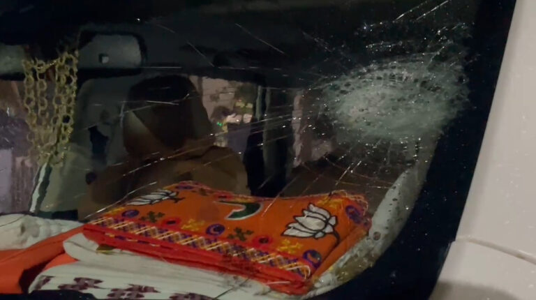 BJP MLA Convoy Attack
