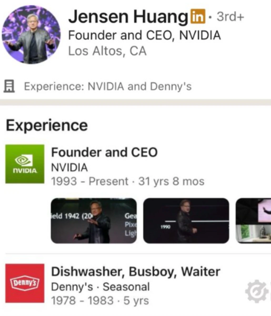 Jensen Huang Success Story