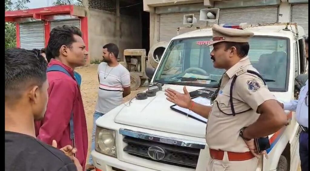 Traffic Police Dantewada Action