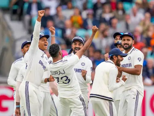 India VS England Oval Test