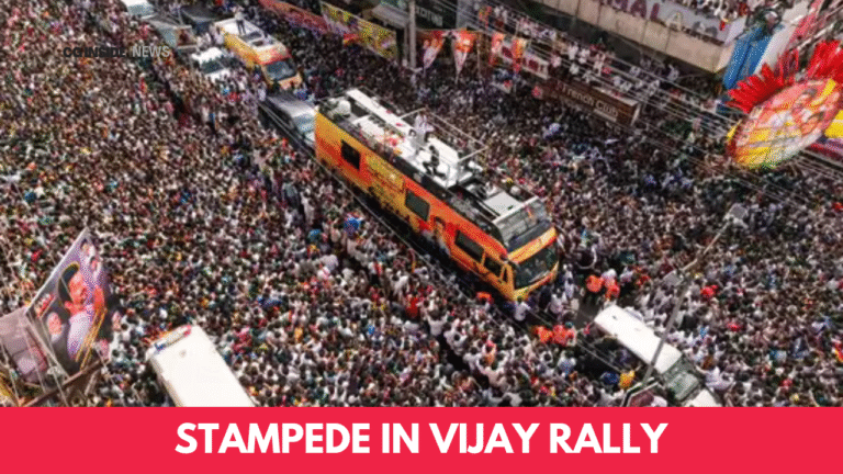 Karur Stampede at Vijay Rally