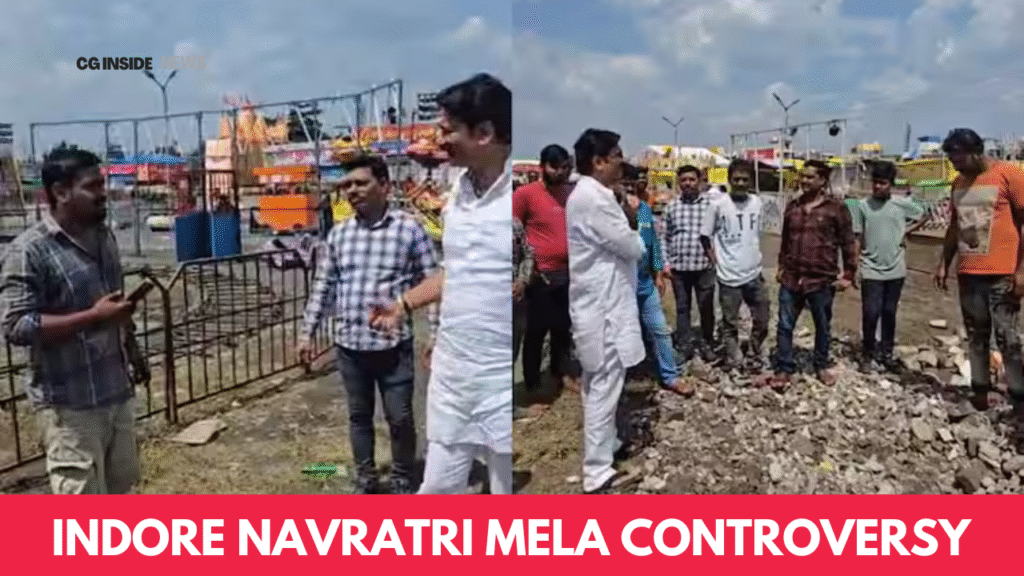 Indore Navratri Mela Controversy