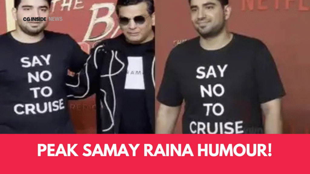 Samay Raina Say No to Cruise