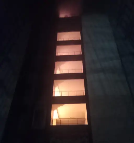 Raipur babylon hotel fire incident