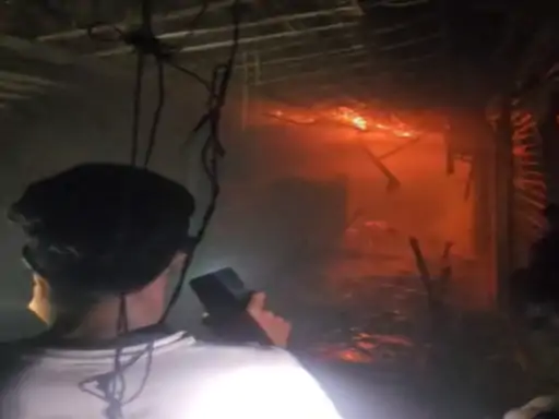 Raipur babylon hotel fire incident