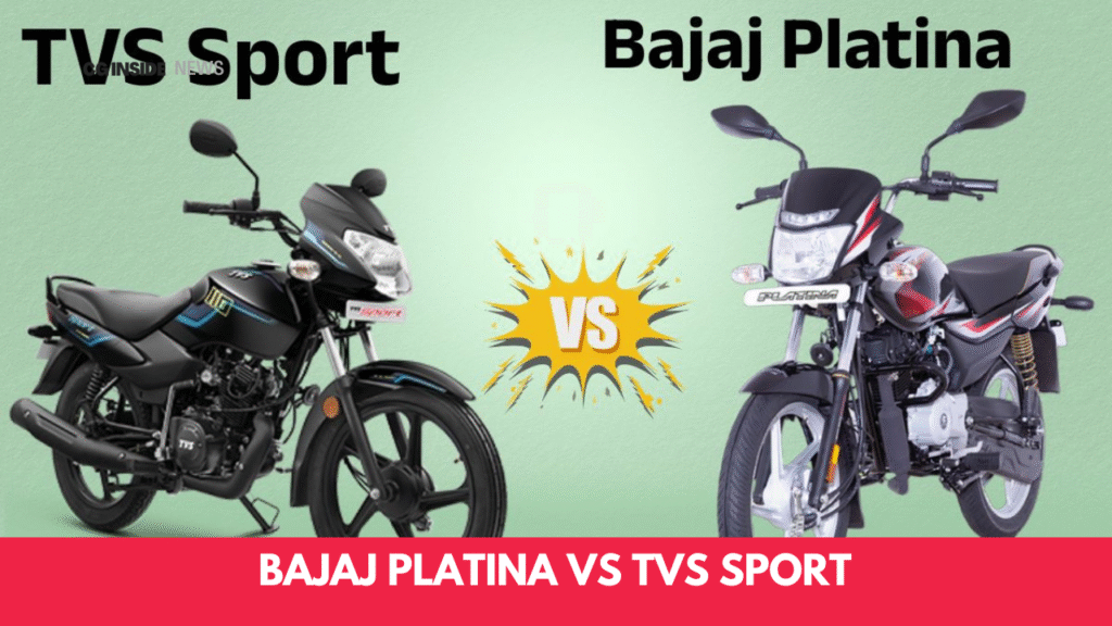 Bajaj Platina vs TVS Sport