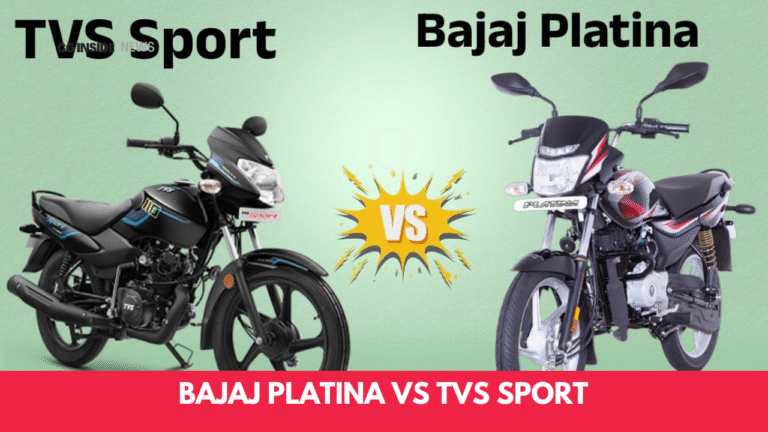 Bajaj Platina vs TVS Sport