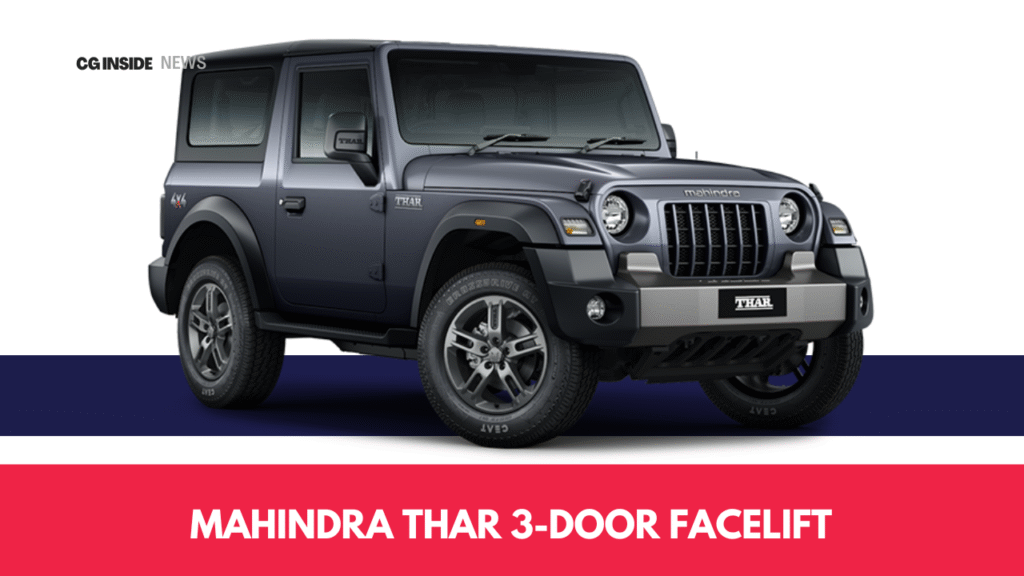 Mahindra Thar 3-Door Facelift