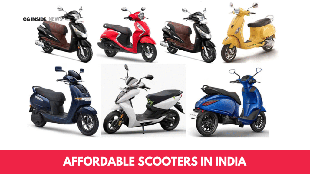 Affordable Scooters In India