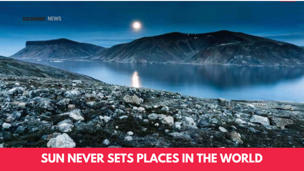 Sun Never Sets Places in the World