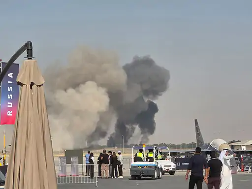 Tejas Fighter Jet Crash Video