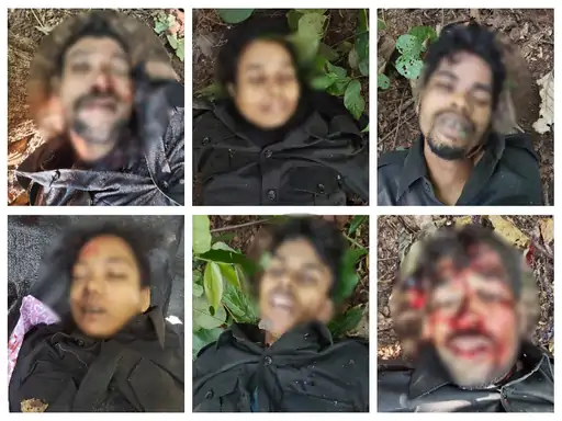 7 Naxalites Killed 50 Arrested