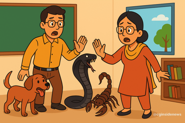 Chhattisgarh Teachers Will Now Chase Away Snakes And Scorpions Too