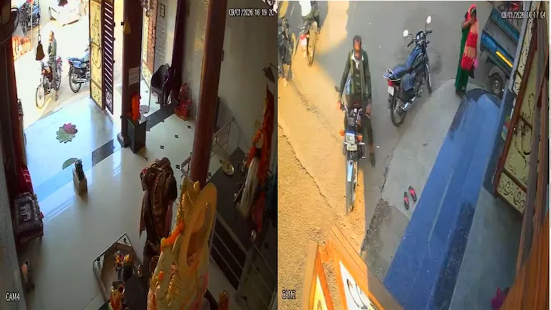 Theft in Ganesh Temple Bhilai