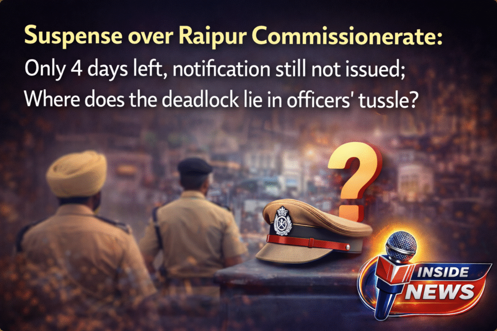 Raipur Commissionerate System Suspense