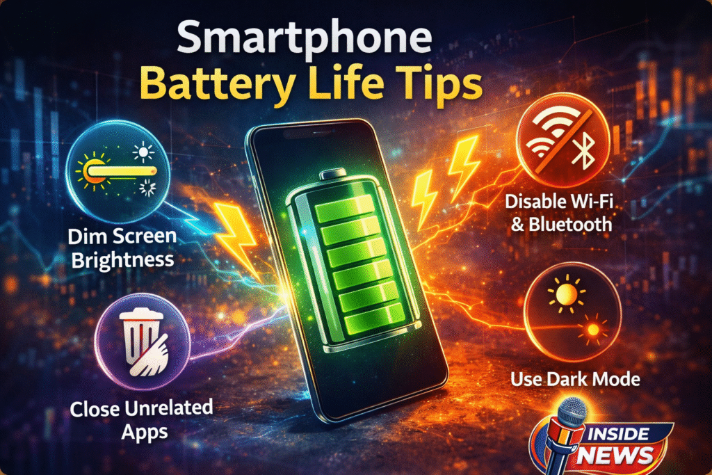 smartphone battery life tips