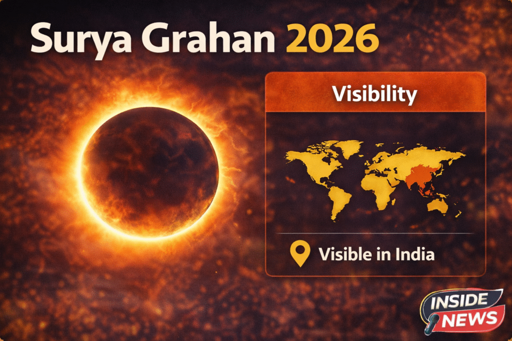 Surya Grahan 2026 Date and Visibility