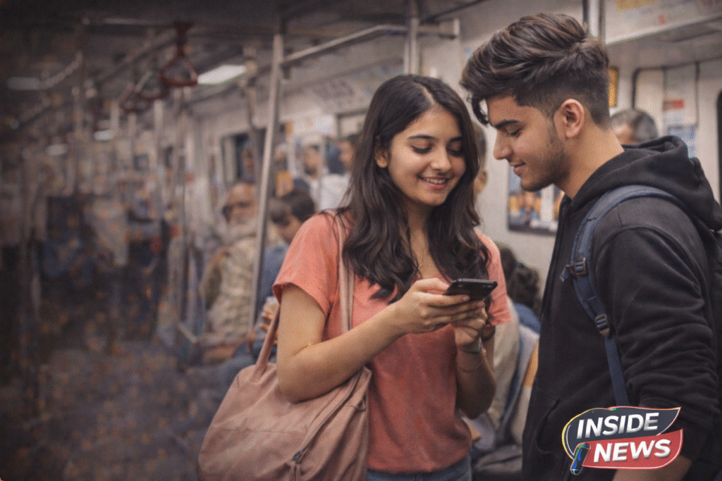 Delhi Metro Viral Video