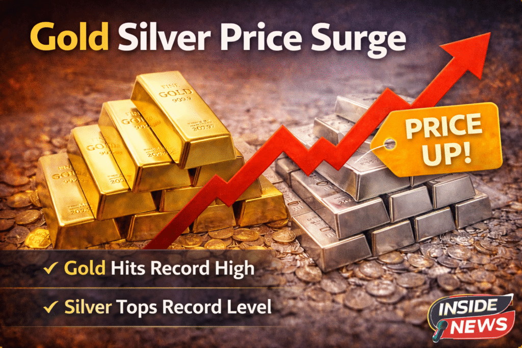 Gold Silver Price Surge