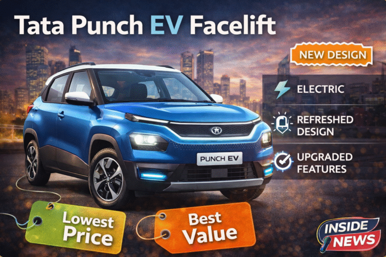 Tata Punch EV Facelift