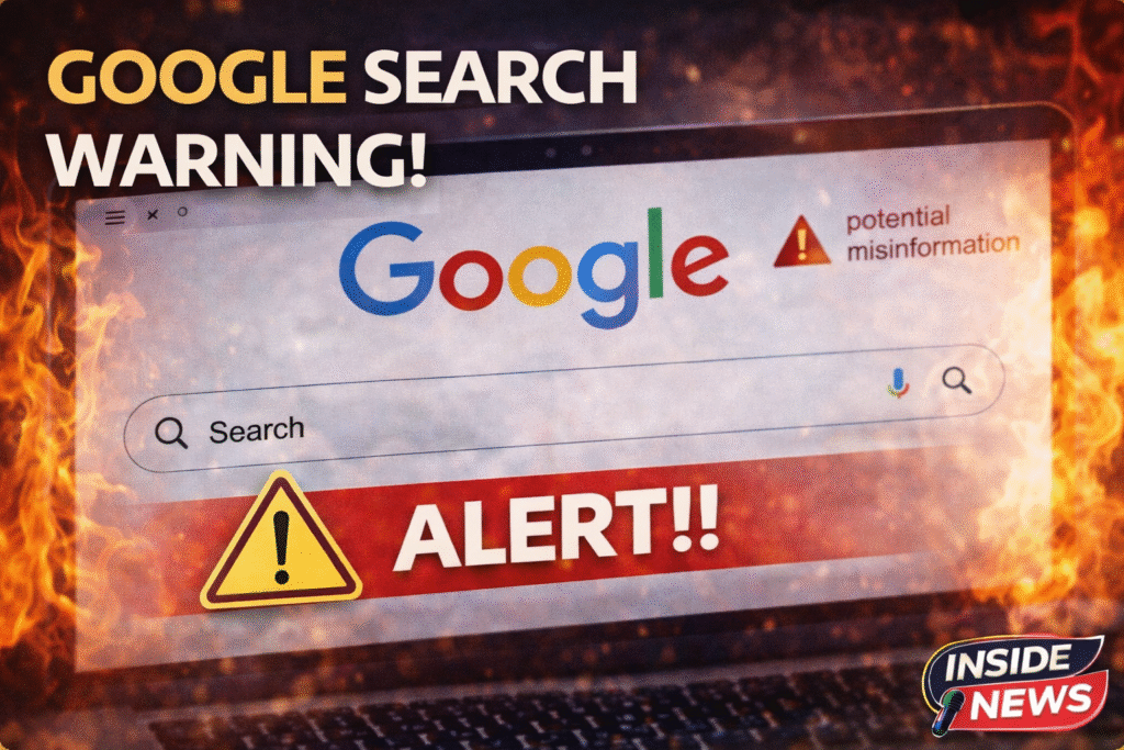Google Search Warning