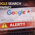 Google Search Warning